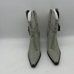 Club Exx Icy Sheriff Shine Rhinestone Cowboy Boots